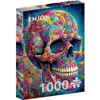 Puzzel 1000 stukjes ENJOY - Eigenzinnige Schedel (Enjoy-2210)