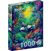 Puzzel 1000 stukjes ENJOY - Panda Haven (Enjoy-2220)