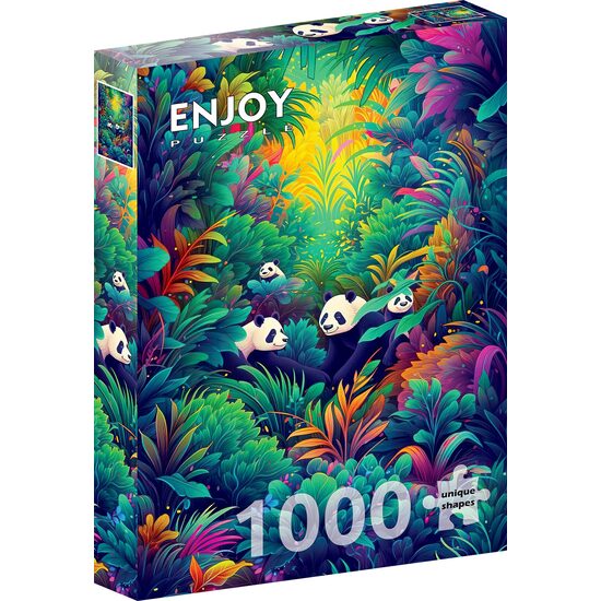 Puzzel 1000 stukjes ENJOY - Panda Haven (Enjoy-2220)