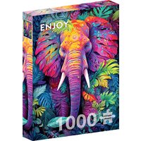 Puzzel 1000 stukjes ENJOY - Vermomde Olifant (Enjoy-2223)
