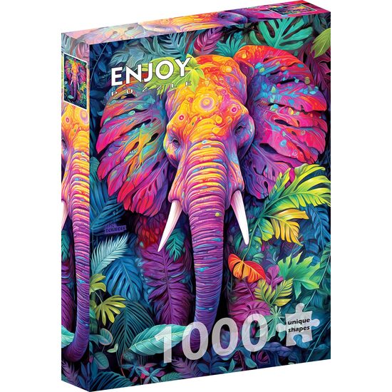 Puzzel 1000 stukjes ENJOY - Vermomde Olifant (Enjoy-2223)