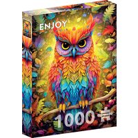 Puzzel 1000 stukjes ENJOY - Herfstuil (Enjoy-2225)