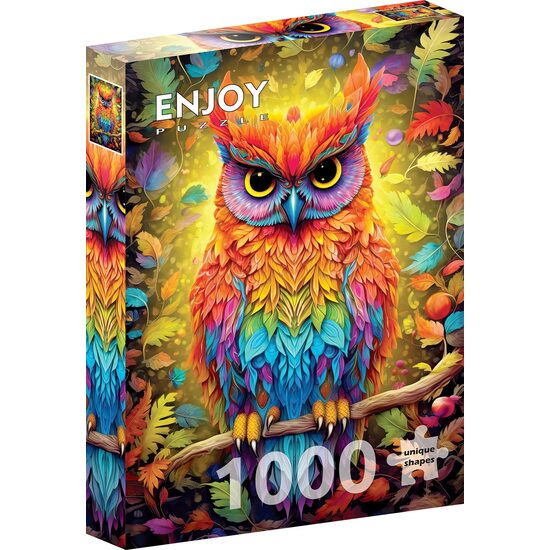 Puzzel 1000 stukjes ENJOY - Herfstuil (Enjoy-2225)