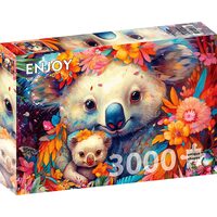 Puzzel 2000 stukjes ENJOY - Koala Kuddles (Enjoy-2232)