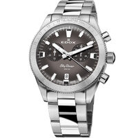 Edox 10116-3-GRIDN Orologio da uomo, al quarzo, 40 mm, 30 ATM