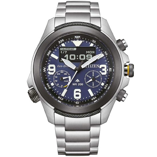 Reloj de hombre Citizen JV1006-51L, Cuarzo, 44 mm, 20 ATM