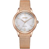Reloj Citizen EM1153-88A para mujer, cuarzo, 32 mm, 5 ATM