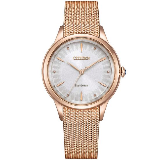 Reloj Citizen EM1153-88A para mujer, cuarzo, 32 mm, 5 ATM