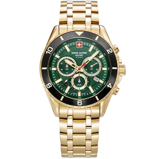 Men's watch Swiss Military 7034.9118, Quartz, 43mm, 10ATM