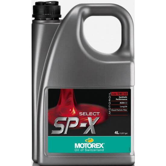 Olio motore Select SP-X SAE 5W30, Motorex, 4 L