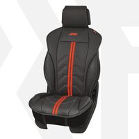 Coprisedile per auto, Formula 1, nero + rosso