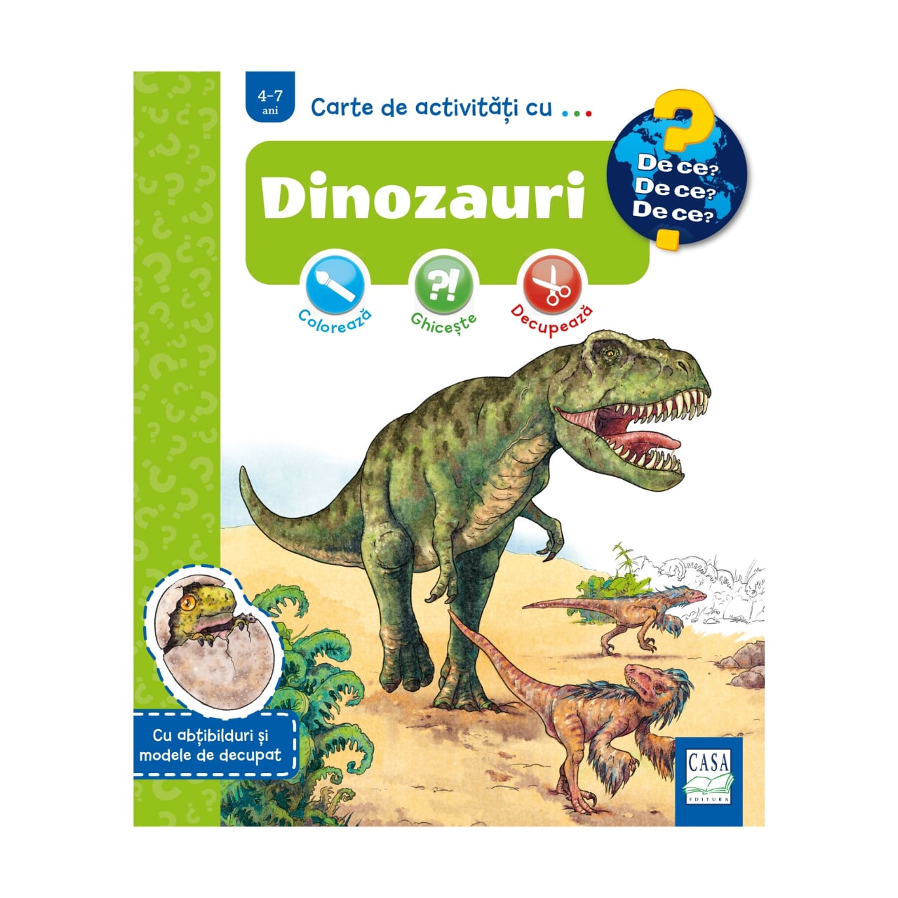 Activity book with .... Dinosaurs