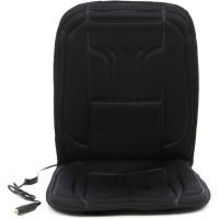 Coprisedile semi con riscaldamento regolabile Comfort, Nero