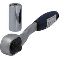 Chiave a cricchetto, 7/19 mm, Cartrend