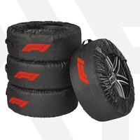 Set di copricerchi per auto, Formula 1, diametro della ruota (cerchio + pneumatico) tra 55,8 e 78,7 cm, 4 pezzi