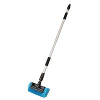 Autolavaggio e spazzola Profi con attacco acqua e manico telescopico diametro 30 mm, 150-250 cm