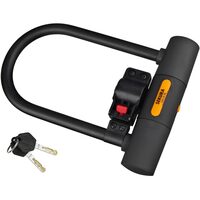 Antifurto per bicicletta tipo U, Sekura, supporto, 24,5 x 18 x 4 cm
