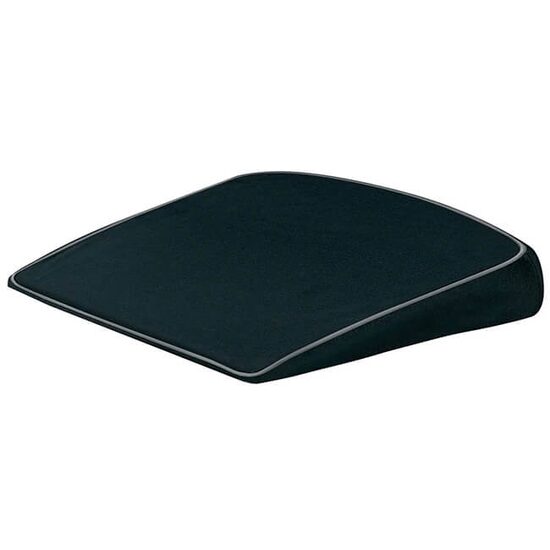 Superior Joe car booster seat, cotton and polyester, ergonomic shape, Walser, 37.5 x 33.5 x 2.5/6 cm, black
