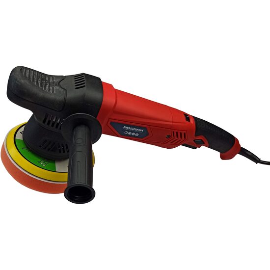 Lucidatrice per auto, 900 W, 150 mm, velocità regolabile 1500-4500 giri/min, impugnatura reversibile sinistra/destra, 230-240 V, cavo 2 m, Absaar