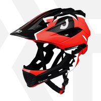 Kinderschutzhelm, Integralhelm, Fahrrad, Roller, Skateboard, Skates, Verstellsystem, Größe S (52-56 cm), EPS+PC, West Biking, Rot