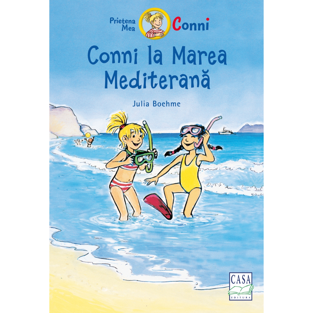Conni at the Mediterranean Sea