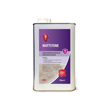 LTP Mattstone, 1 L - Agente impermeabilizante para superficies de piedra natural sin pulir, ladrillo, terracota, hormigón