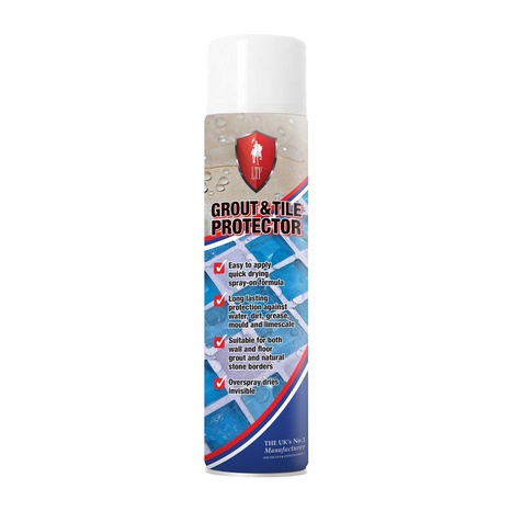 LTP Spray Protector de Juntas y Azulejos, 600 ml - Impermeabilizante para juntas y superficies de piedra, hormigón, cerámica