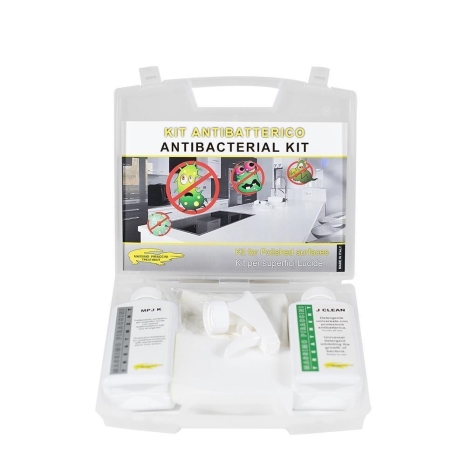Kit antibacteriano con iones de plata