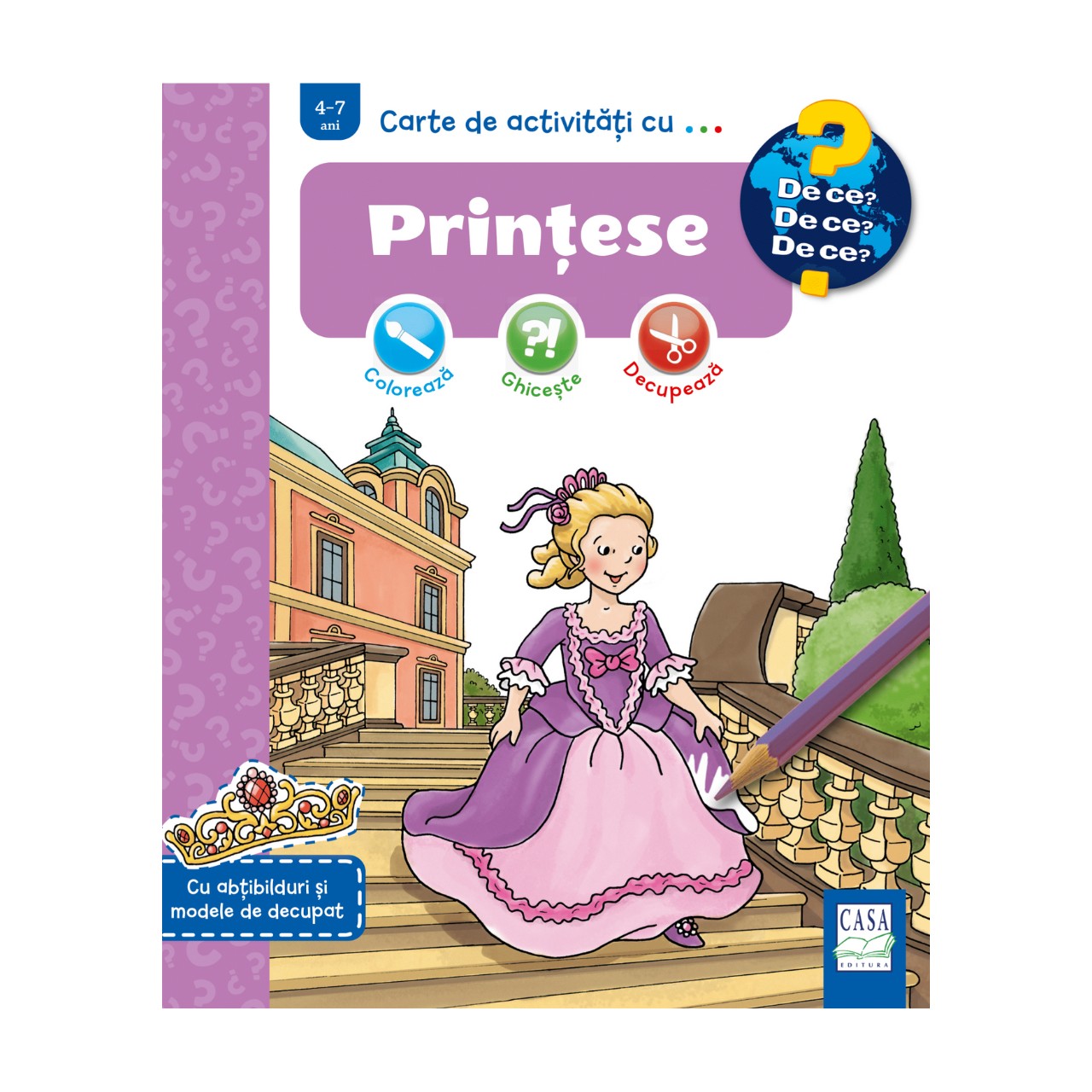 Libro di attività con .... Principesse
