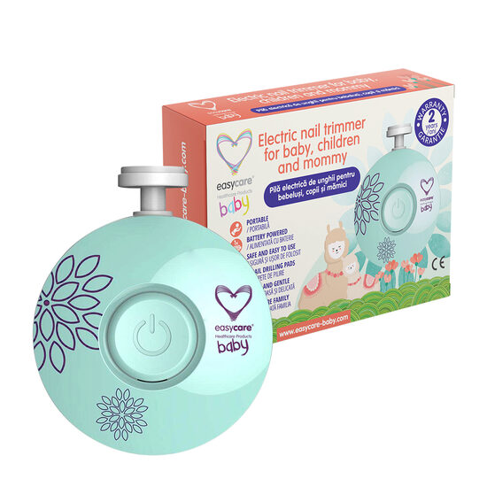 Elektrische nagelvijl voor baby's, kinderen en moeders - blauw EASYCARE BABY
