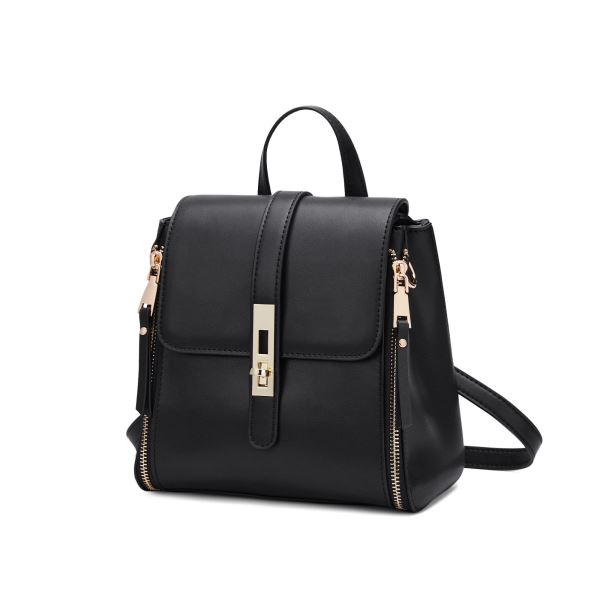 Mochila Gabby de piel convertible