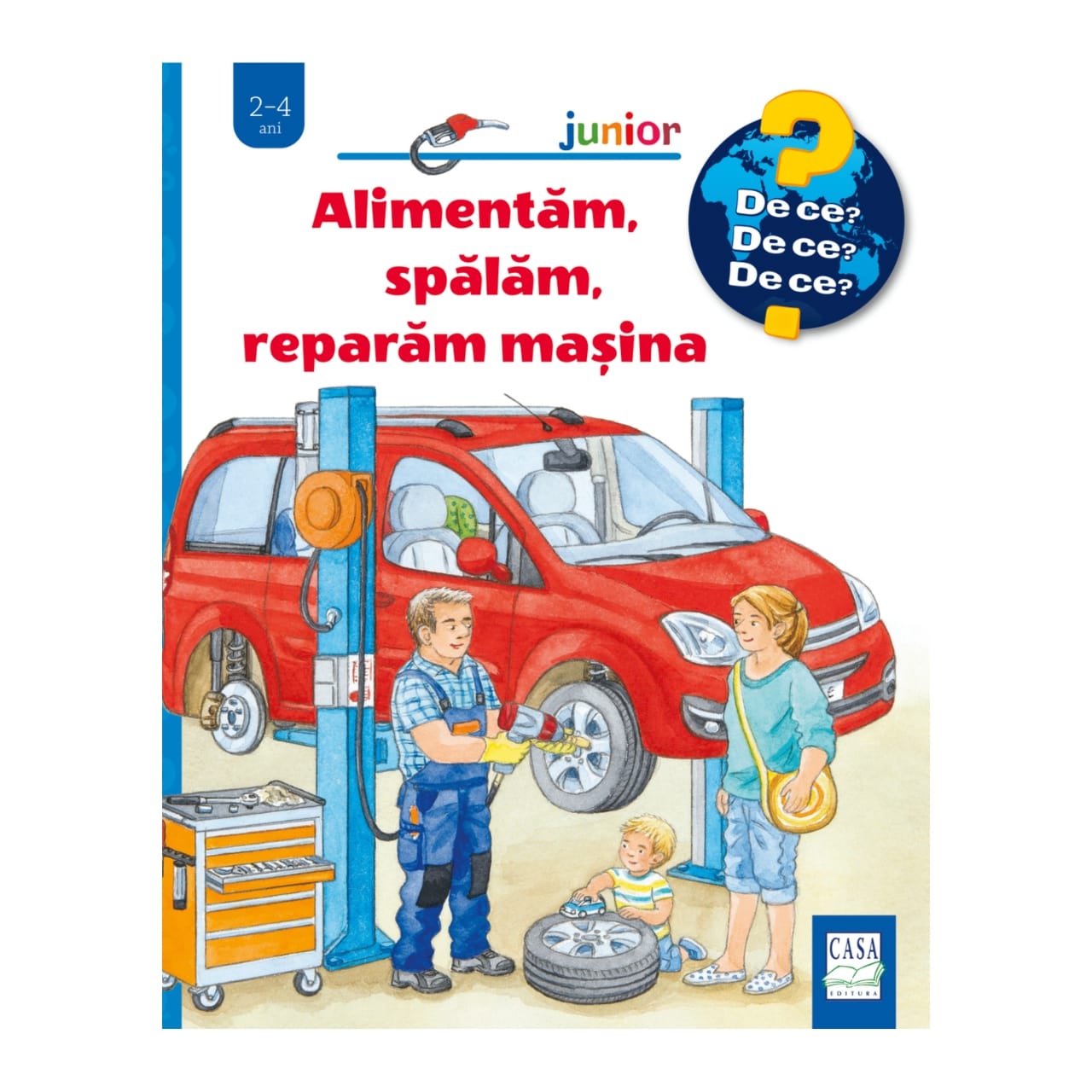 Alimentăm, spălăm, reparăm mașina  (De ce? 2-4 ani)
