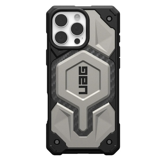 Funda de titanio UAG Monarch Pro para iPhone 16 Pro