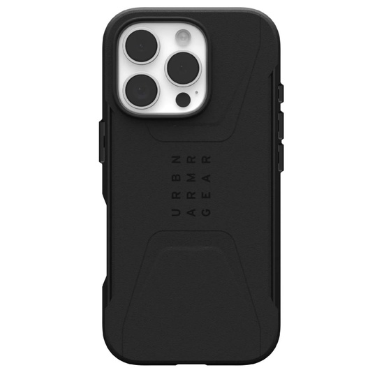 Funda UAG Civilian Magsafe para iPhone 16 Pro, color negro