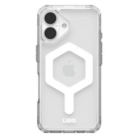 Funda UAG Plyo Magsafe para iPhone 16, color blanco hielo