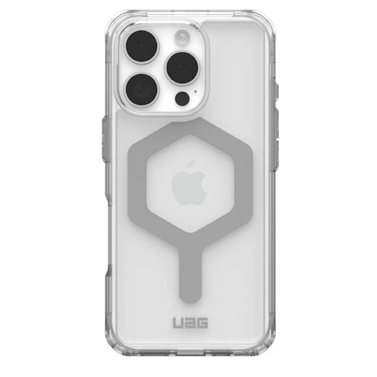 UAG Plyo Magsafe iPhone 16 Pro Case Ice Silver