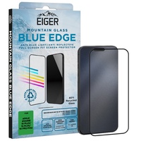 Eiger Folie Sticla Anti-Blue Light Mountain Blue Edge GRS iPhone 16 Plus / 15 Plus / 14 Pro Max