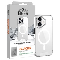 Eiger Husa Glacier Magsafe Case iPhone 16 Klar