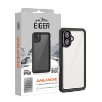 Eiger Avalanche iPhone 16 Plus Hülle Schwarz