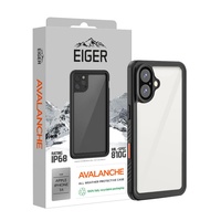 Eiger Avalanche iPhone 16 Hülle Schwarz