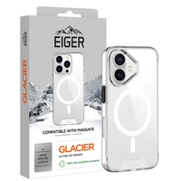 Funda Magsafe Eiger Husa Glacier para iPhone 16 Plus, transparente