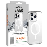 Funda Magsafe Eiger Husa Glacier para iPhone 16 Pro, transparente