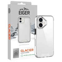 Funda Eiger Husa Glacier para iPhone 16 Plus transparente