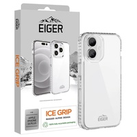 Eiger Husa Ice Grip para iPhone 16 Plus, transparente