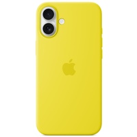 Funda de silicona original de Apple para iPhone 16, MagSafe, Carambola (de temporada)