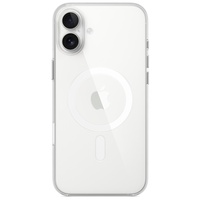 Funda original de Apple para iPhone 16, MagSafe, transparente
