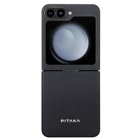 Pitaka Husa MagEZ 5 Aramid 600D Samsung Galaxy Z Flip6 Zwart/Grijs