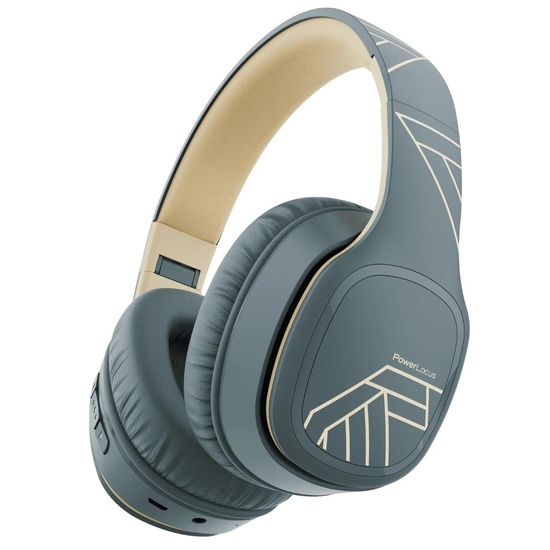 Auriculares inalámbricos Bluetooth PowerLocus P7 gris asfalto