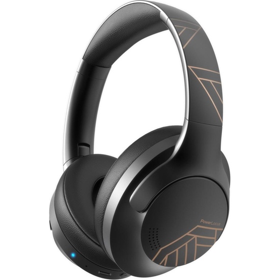 PowerLocus Bluetooth Wireless Over-Ear Headphones P3 Black / Gold