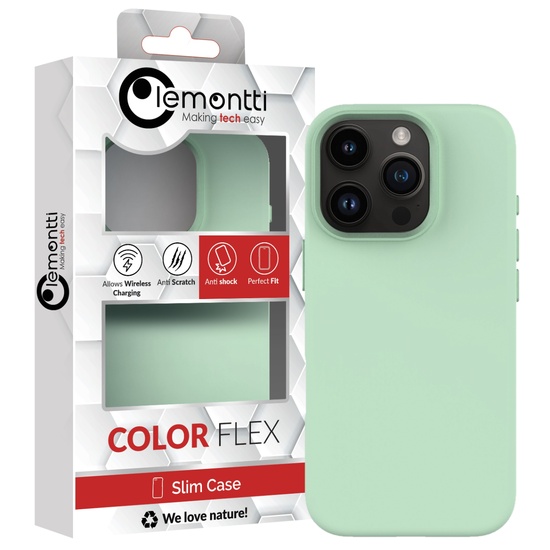 Lemontti Silikonhülle MagSafe iPhone 16 Pro Grün